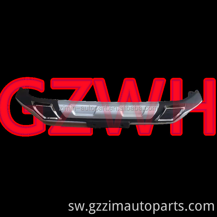 car accessories abs plastic front bumper guard for Dmax 2021